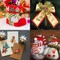 Christmas Resin Charms for Crafts,100 Pcs Flatback Slime Charm Beads Miniature Ornaments for Christmas Embellishments